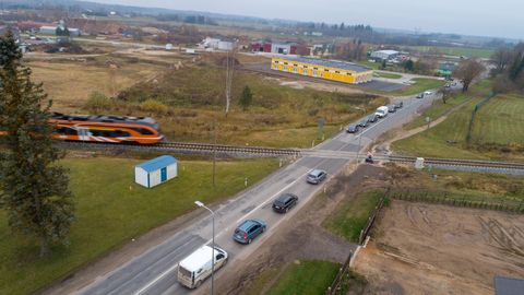 Viljandis juhtus rongiõnnetus