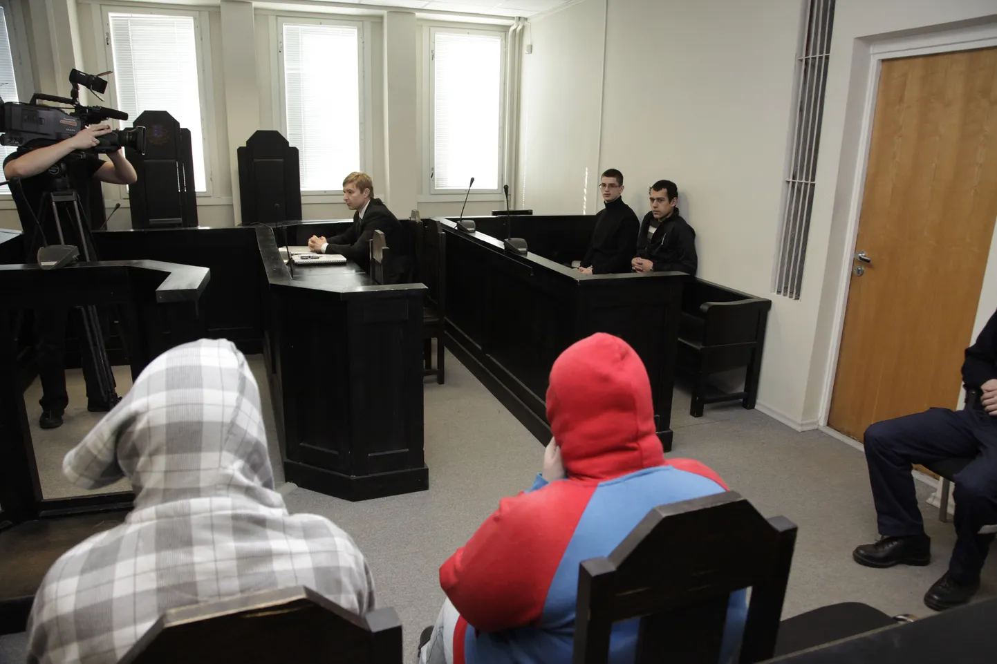 Заседание Харьюского суда по делу об убийстве Керта Кескюла