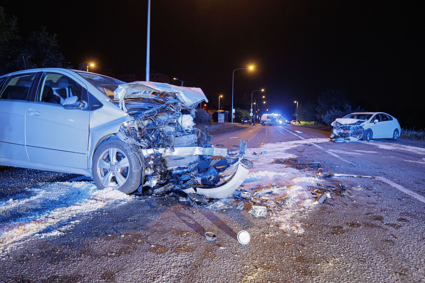 Purjus juht põhjustas Lasnamäel liiklusõnnetuse.