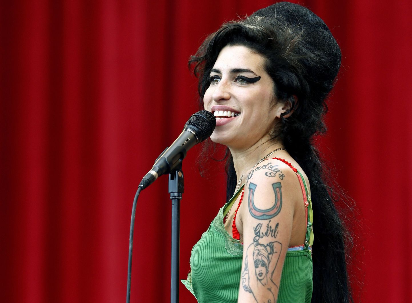 Amy Winehouse Glastonbury muusikafestivalil