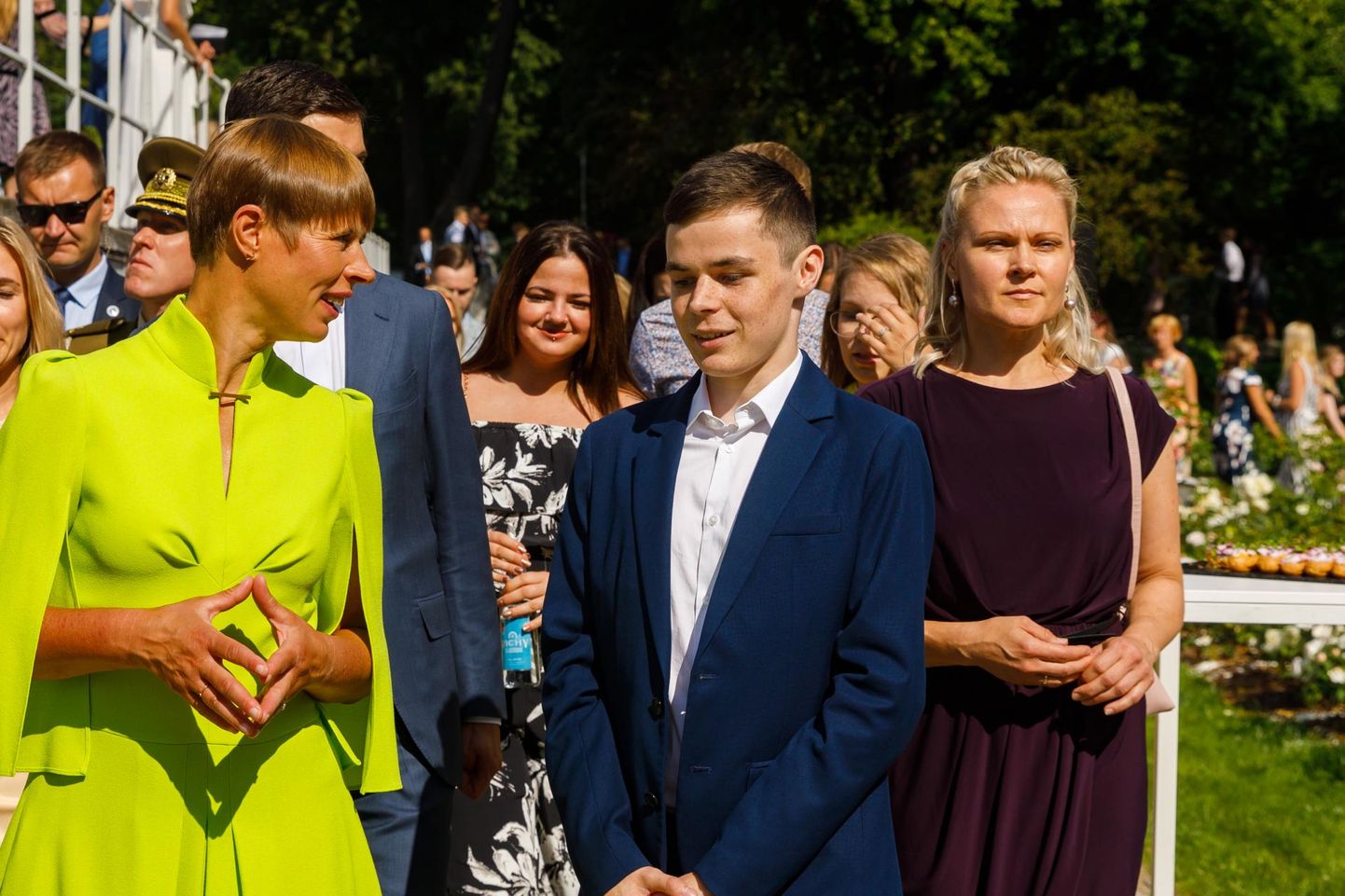 Kunda tublil koolilõpetajal Kent Kerneril oli reedel erakordne võimalus president Kersti Kaljulaidiga vestelda.
