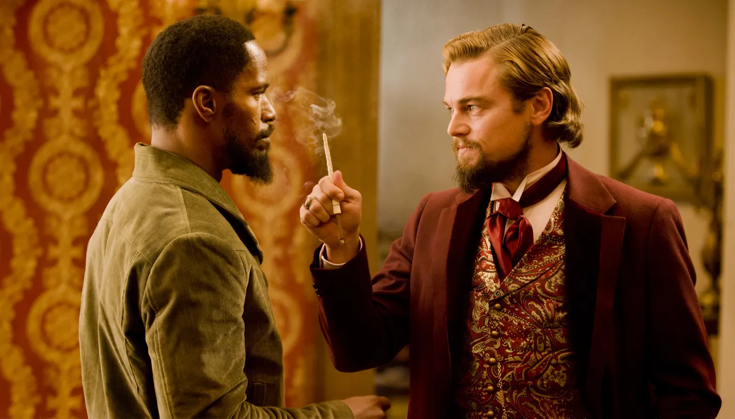 Jamie Foxx ja Leonardo DiCaprio filmis «Vabastatud Django»