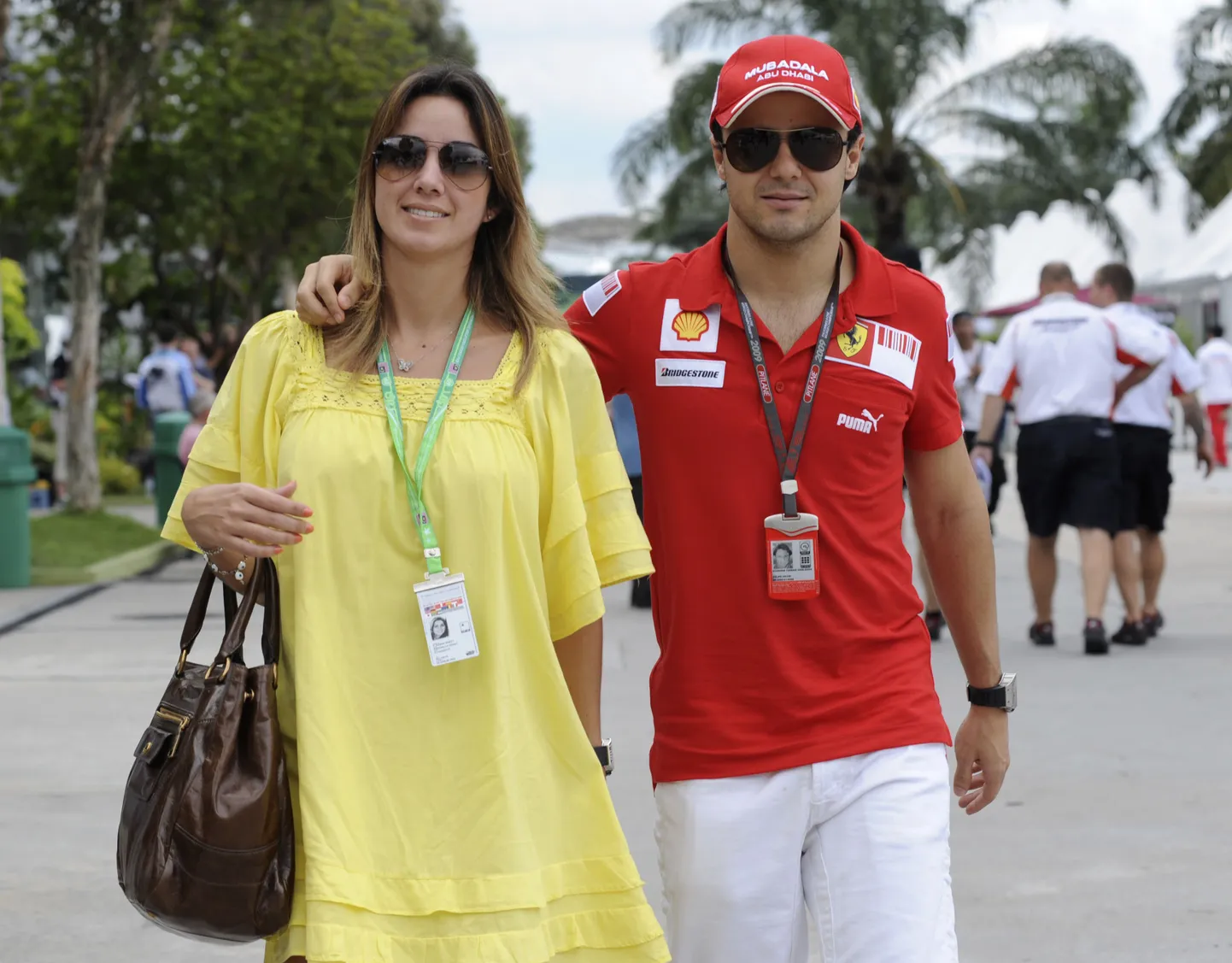 Felipe ja Rafaela Massa