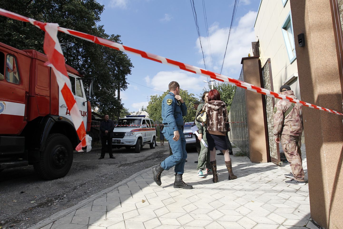 Kolme kannatanuga plahvatus leidis aset Donetski linnas.