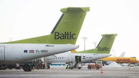 Air Balticu turuosa Tallinnas kasvab