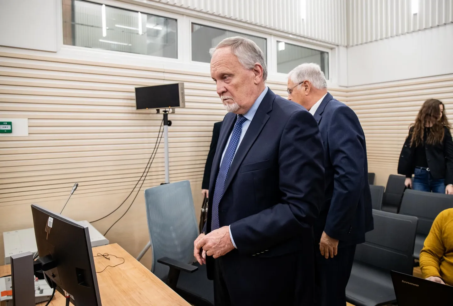 Kalev Kallo kohtusaalis.