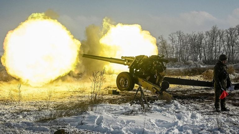 Военные учения в Ростовской области, 26 января 2022 года.