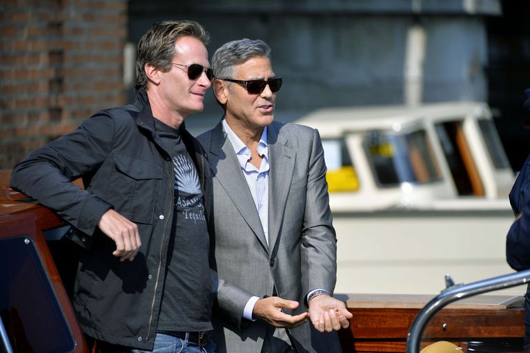 Rande Gerber ja George Clooney.