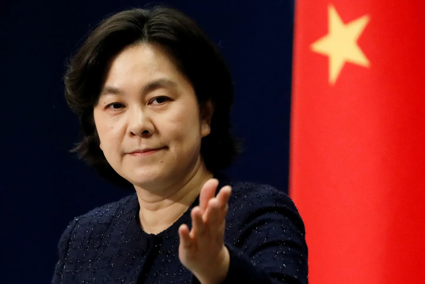 Hiina välisministeeriumi pressiesindaja Hua Chunying.
