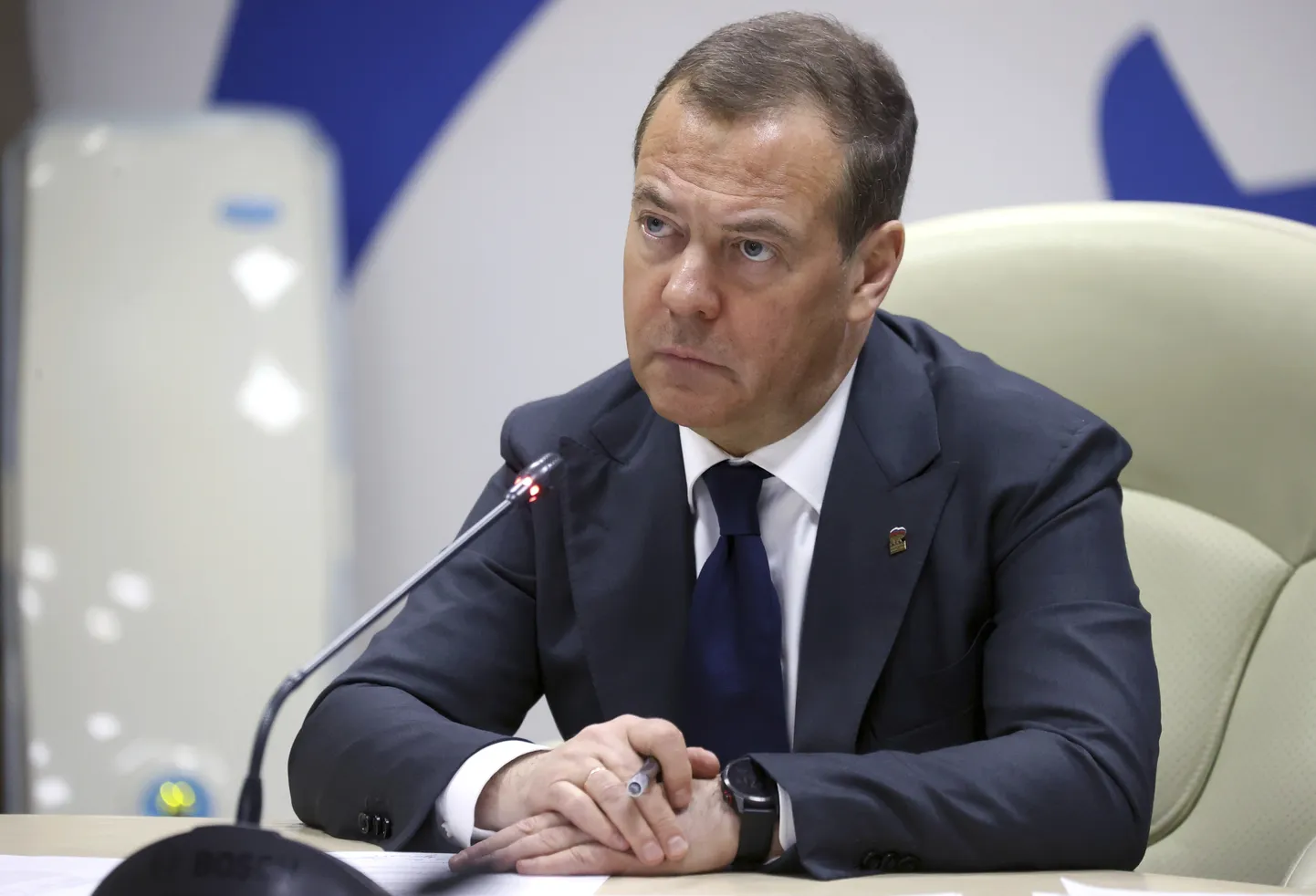 Бывший президент России и нынешний заместитель председателя Совета безопасности Дмитрий Медведев.