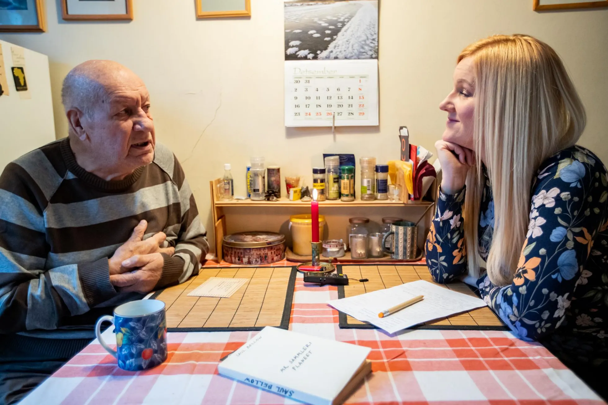 Fred Jüssi ja Kristina Herodes. Viis tundi vestlust köögilaua ääres oleks andnud piisavalt ainest terve Arteri täis kirjutamiseks.