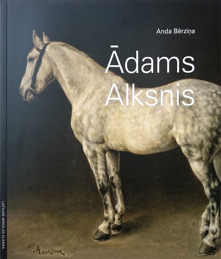 Sērijā "Latvijas mākslas klasika" izdota grāmata par Ādamu Alksni
