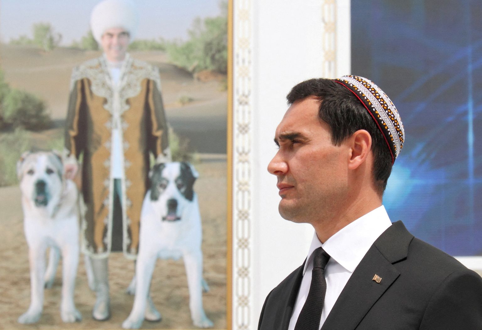 Türkmenistani presidendi Gurbangulõ Berdõmuhhamedovi poeg, asepeaminister Serdar Berdõmuhhamedov.