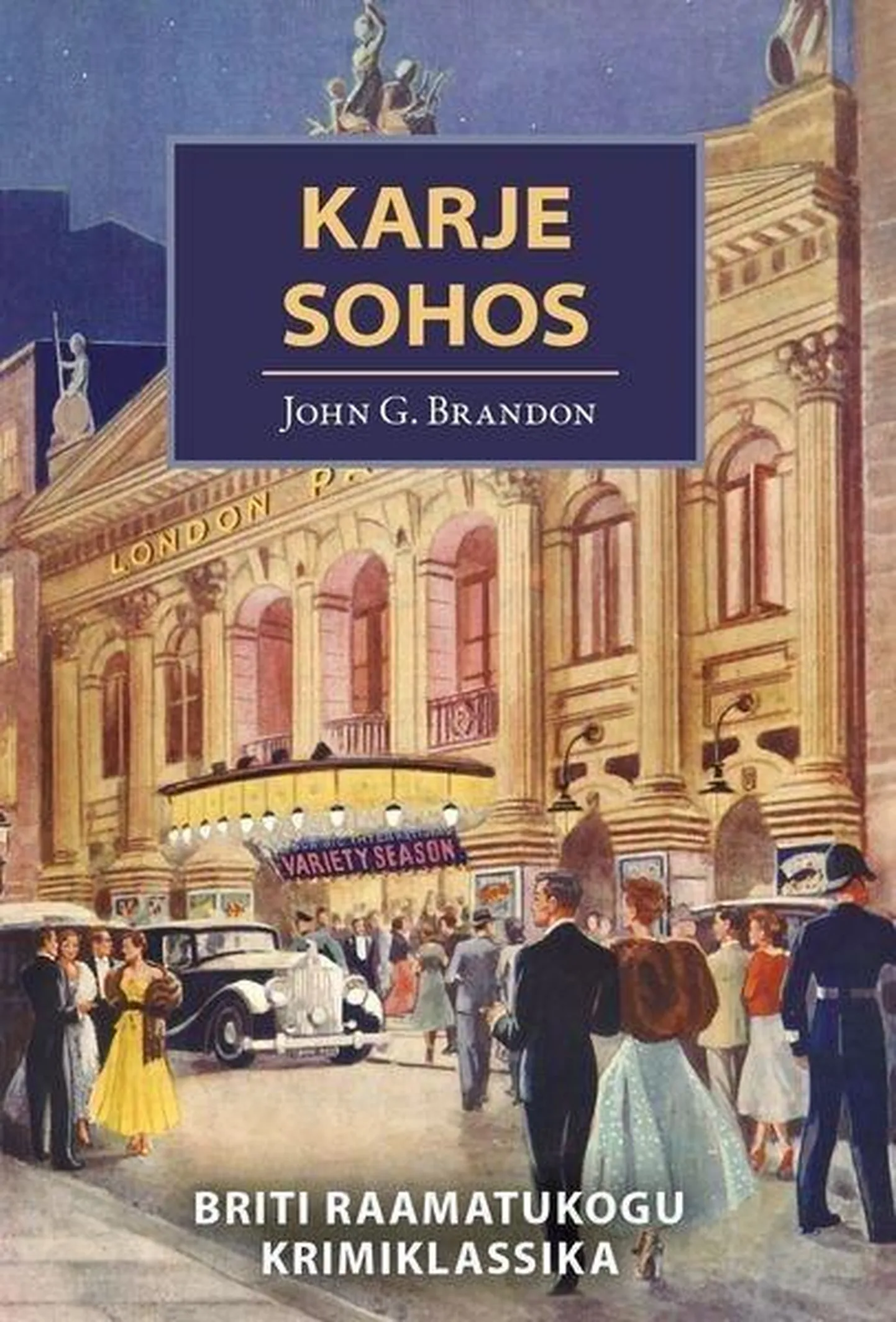 John G. Brandon, «Karje Sohos».