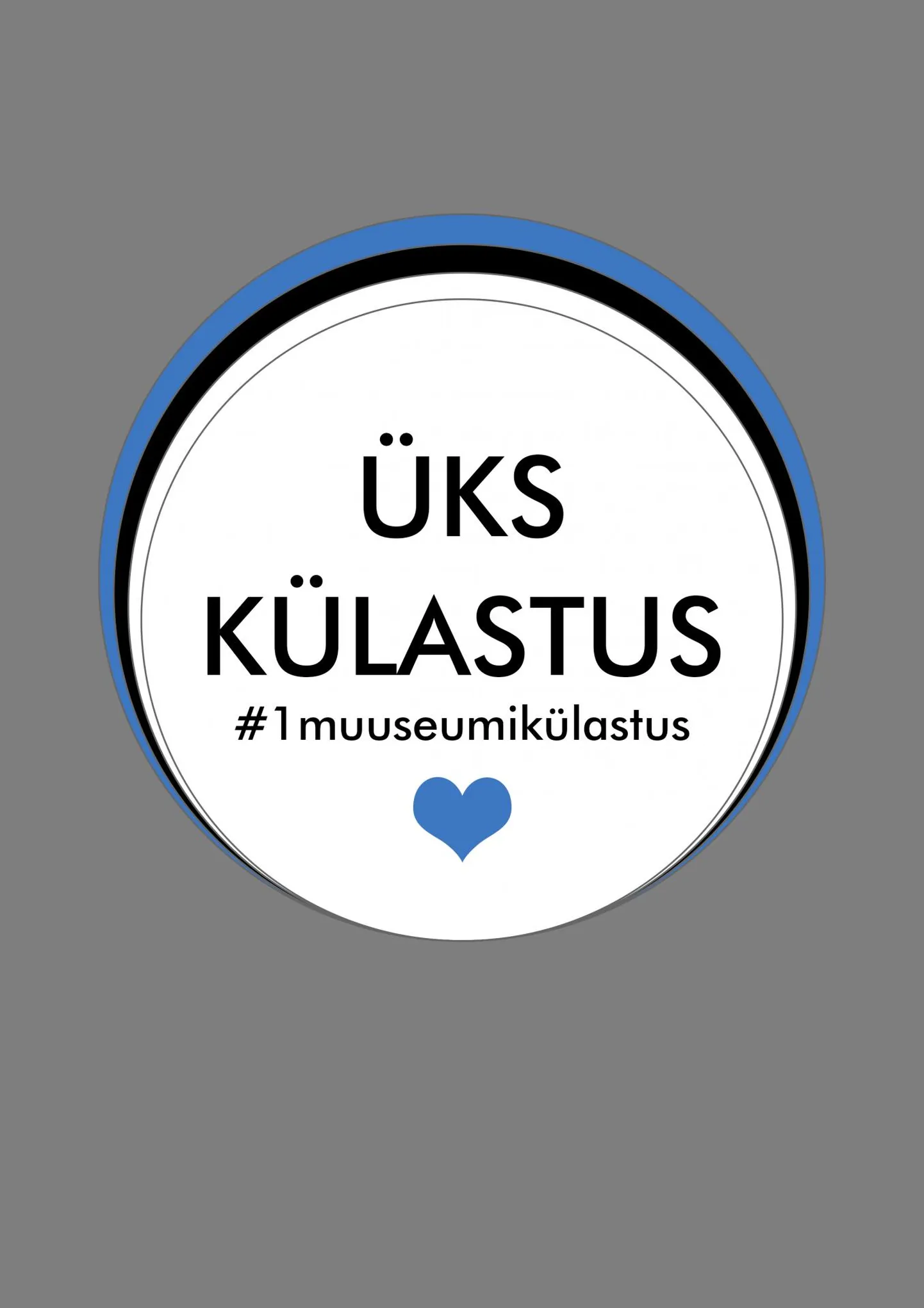 Üleskutse "Üks külastus" järgijail soovitatakse kasutada sotsiaalmeedias vastavat märgist.