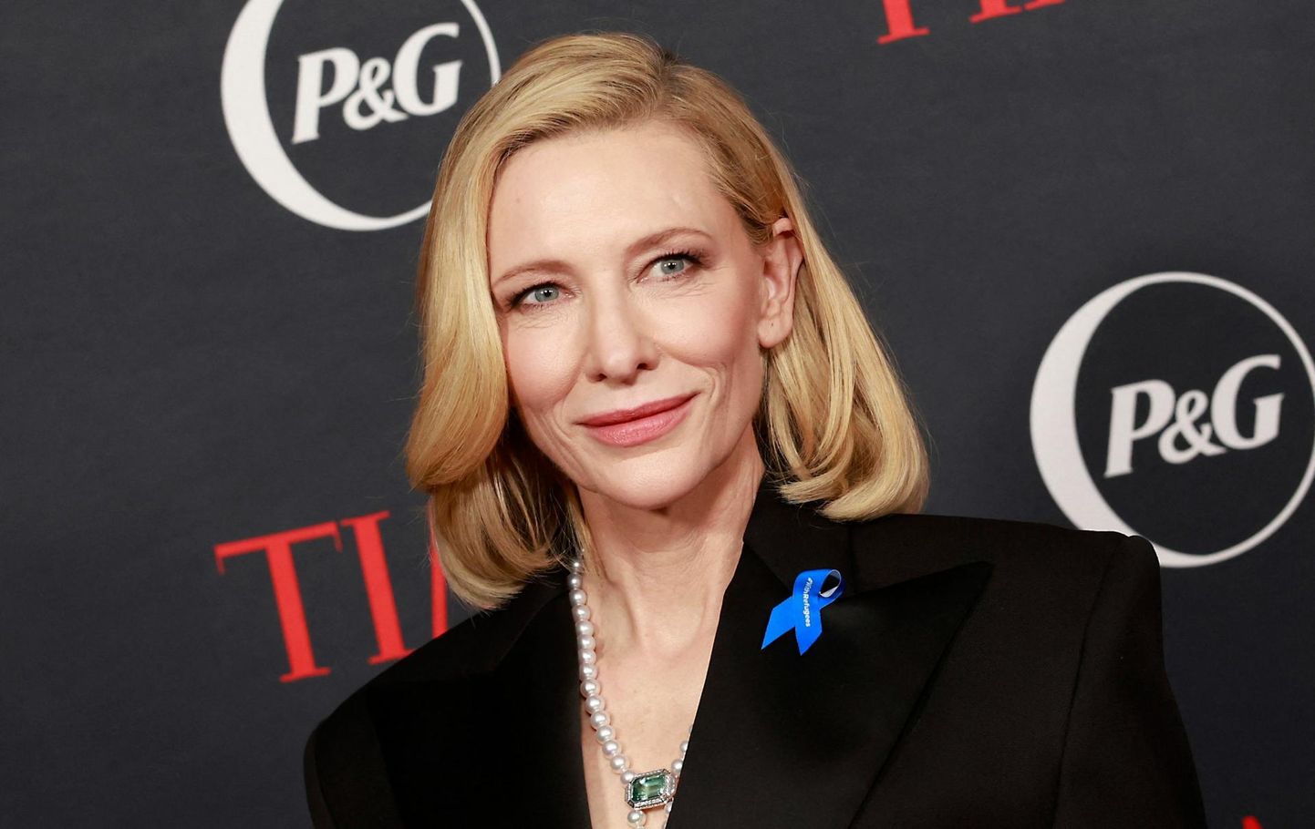 Näitleja Cate Blanchett 2023 kevadel Time’i aasta mõjukate naiste galal.