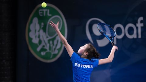 Новая Контавейт? 12-летняя девочка обыграла на Кубке Эстонии даже более опытных теннисисток