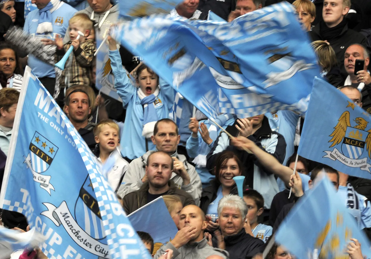Manchester City fännid