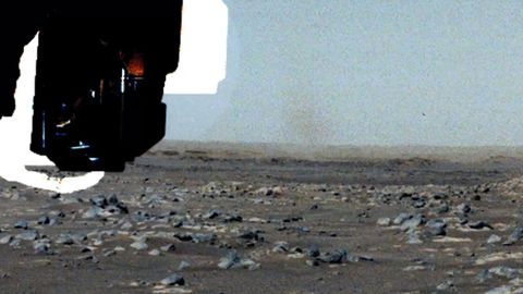 Marsikulgur sai pildile lähedalt möödunud tolmukeerise