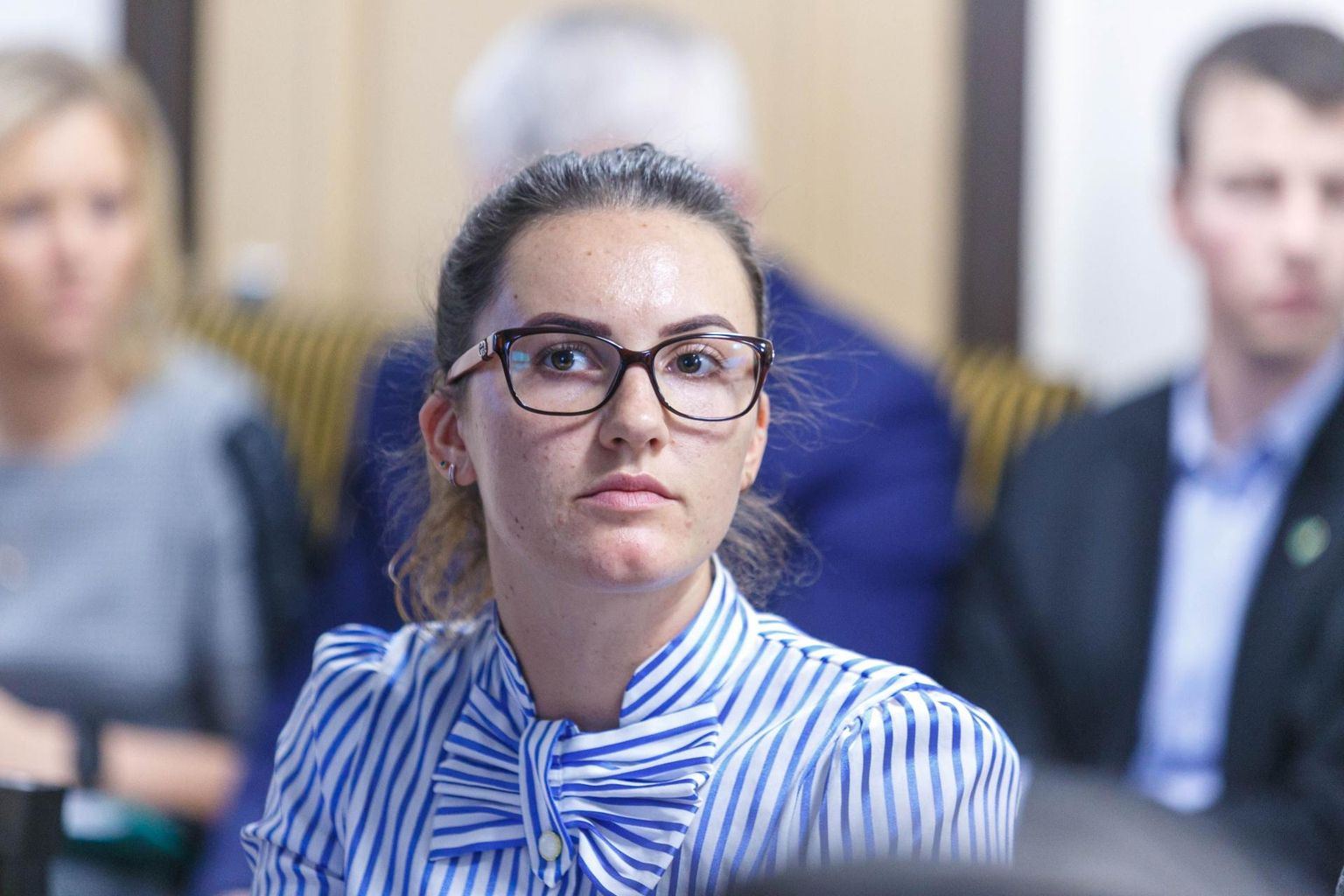 Valga vallavolikogu liige Ester Karuse pole rahul, et oktoobrikuine volikogu istung ära jäi.
