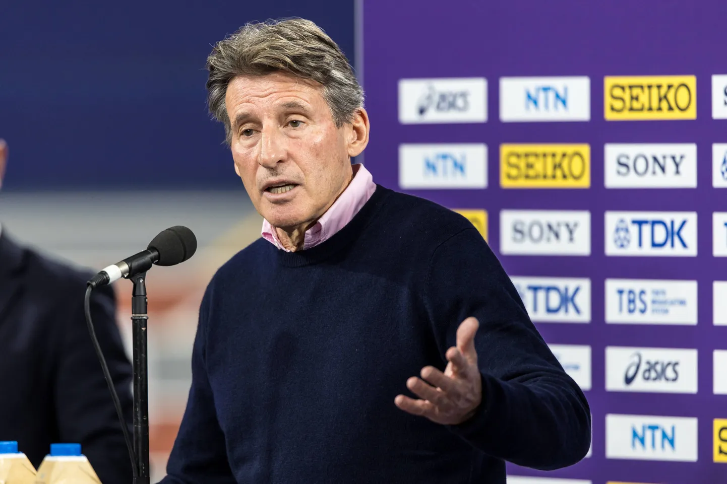 Rahvusvahelise kergejõustikuliidu president Sebastian Coe.