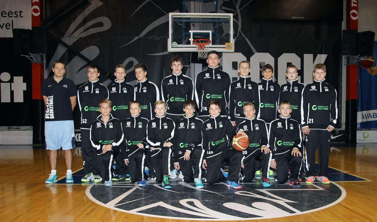Salva/Rocki U14 võistkond.
