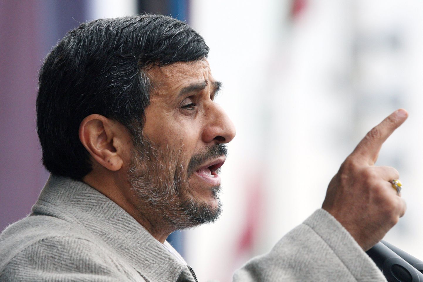 Mahmoud Ahmadinejad.