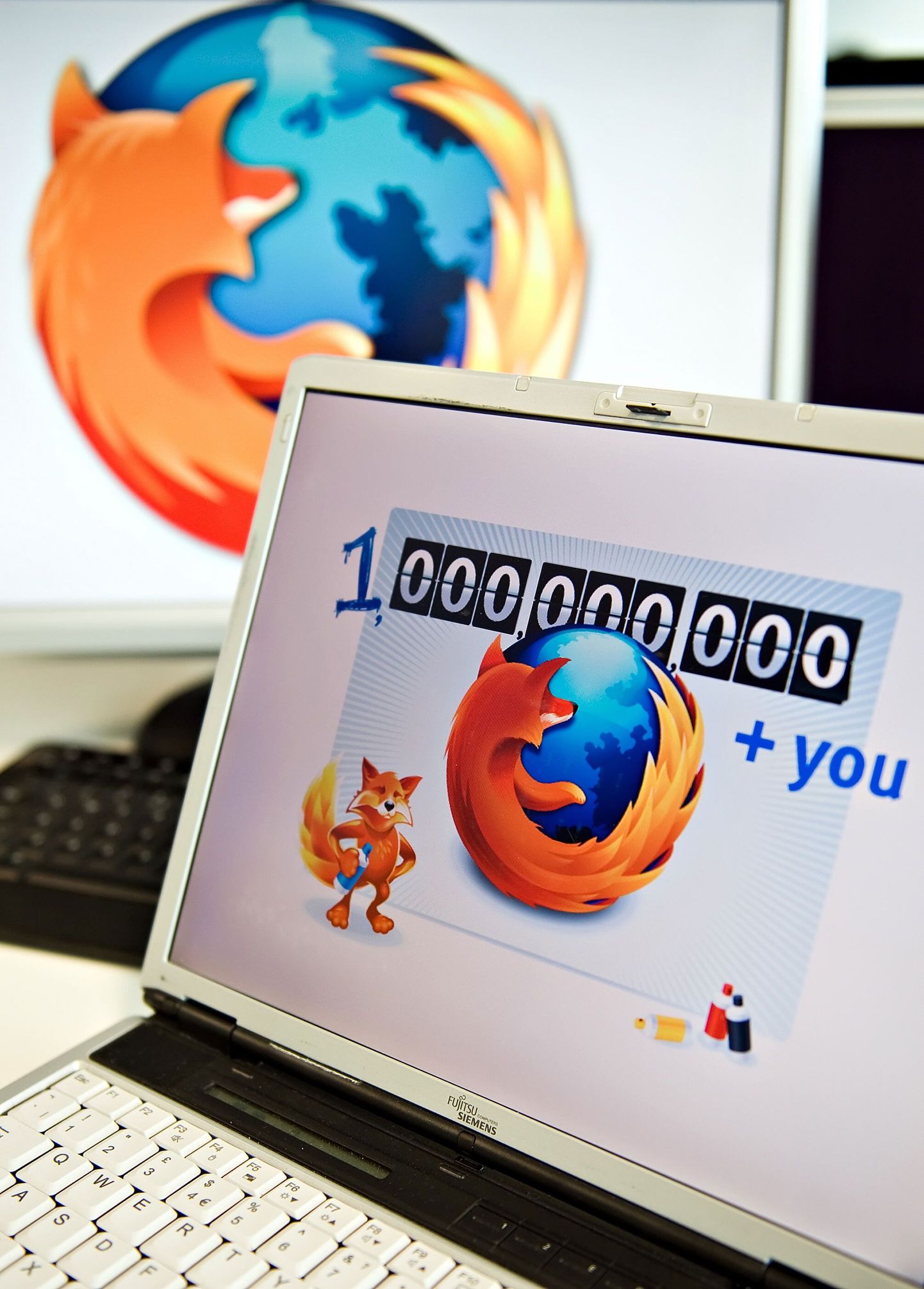 Firefoxi veebilehitseja.