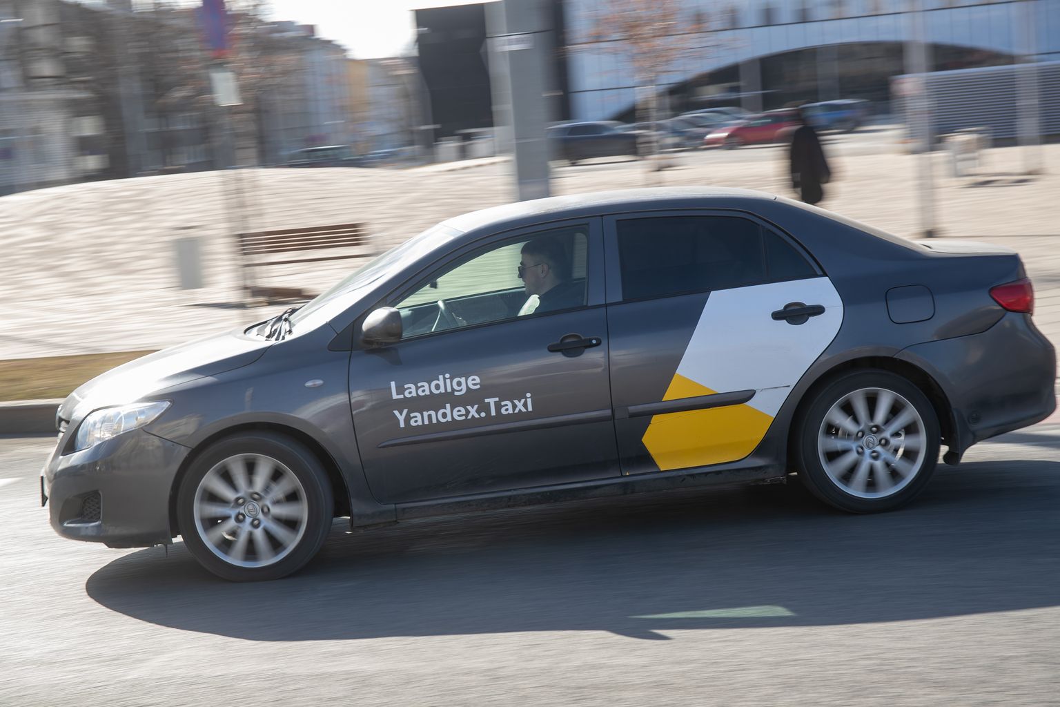 Yandexi takso Eestis enne firma tegevuse keelamist.