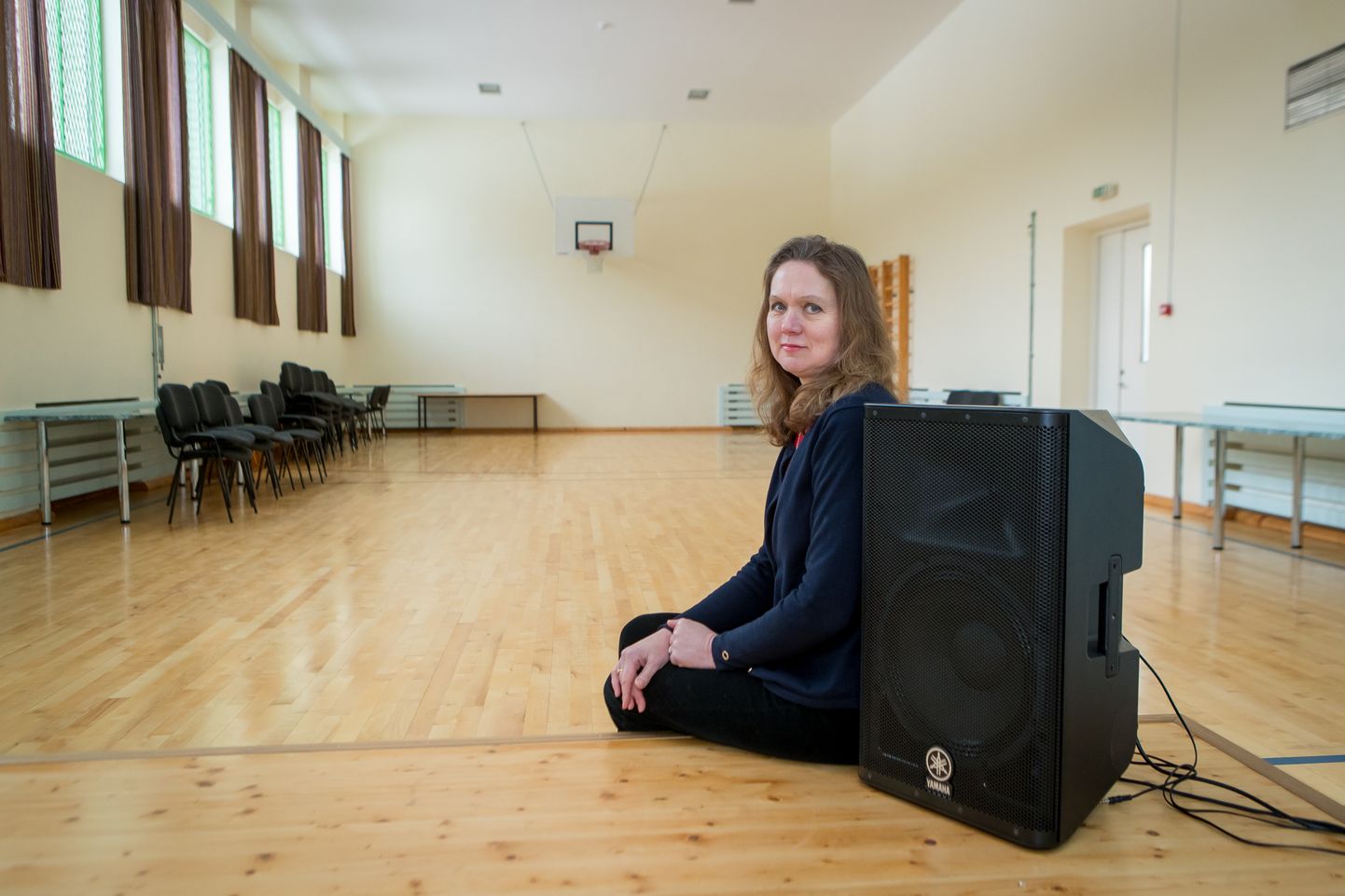 ET SAAL EI KAJAKS: Torgu teenuskeskuse juhataja Mari Kübarsepp soovib, et 
kogukonnamaja saali akustika võimaldaks seal läbi viia kvaliteetse heliga kultuuriüritusi.