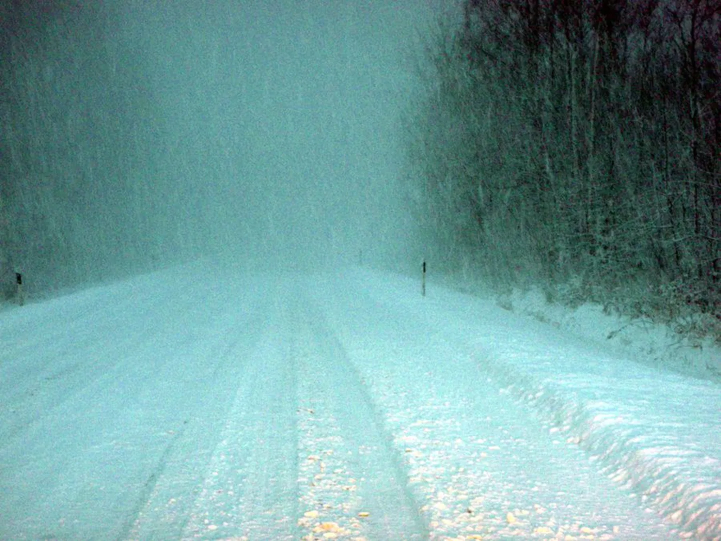 Lumine maantee.