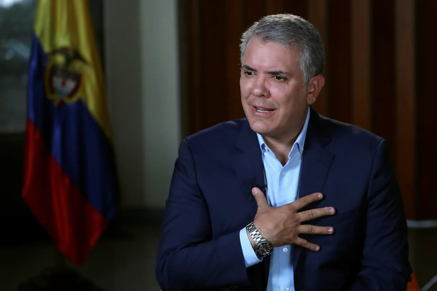 Colombia president Iván Duque.