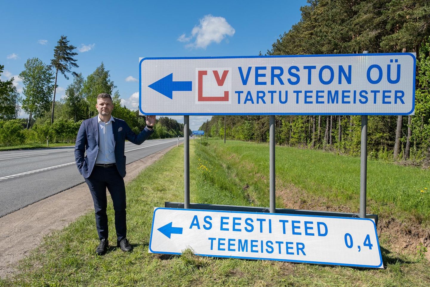 Eesti Teed lõimiti eelmise aasta alguses Verstoniga. Fotol ettevõtte juhatuse esimees Veiko Veskimäe.