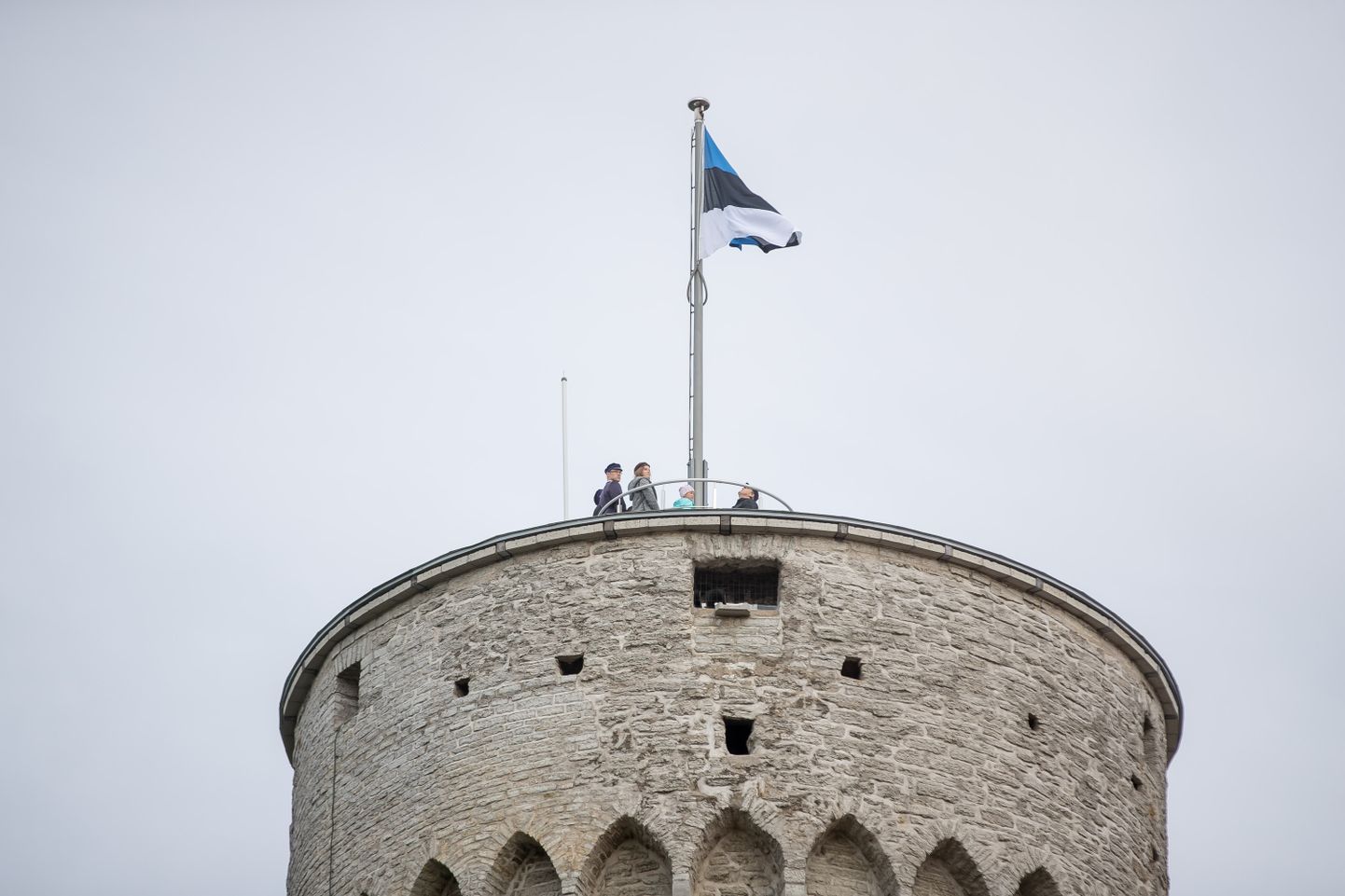 Eesti lipp Pika Hermanni tornis.