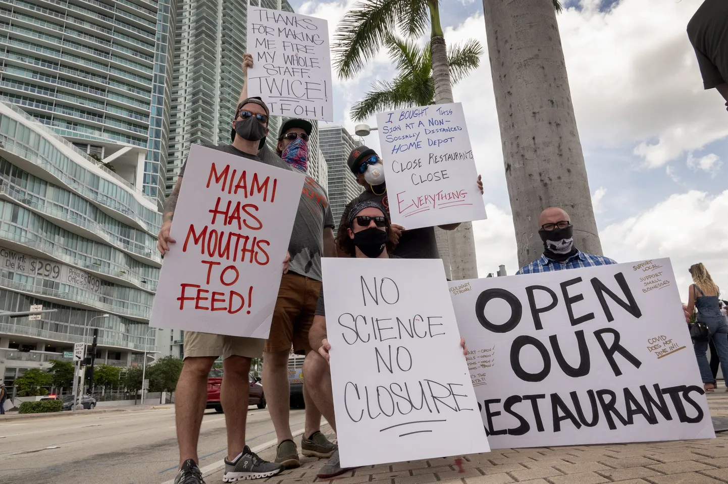 Protest Floridas, 10.07.