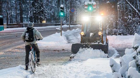В Таллинне на вывоз снега потратили почти 4,3 миллиона евро