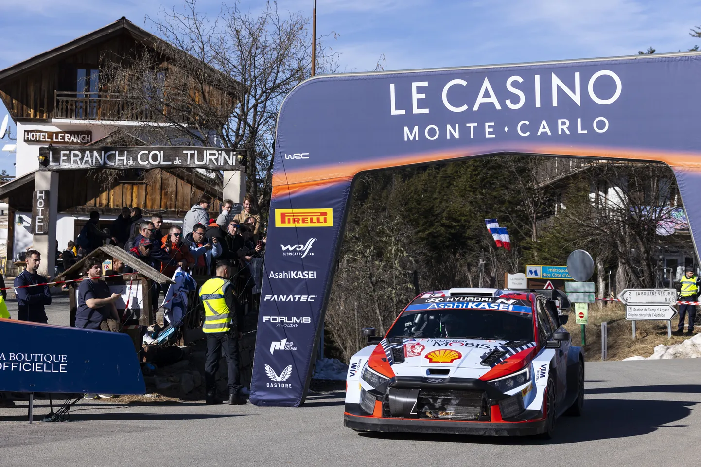 Ott Tänak eelmise aasta Monte Carlo rallil.