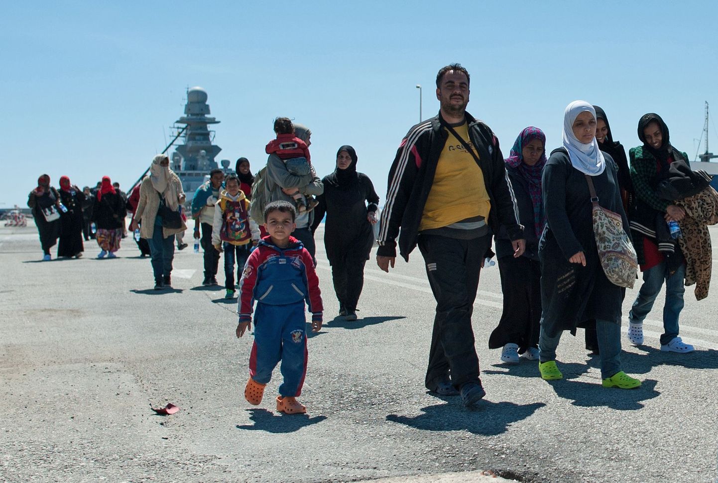Lähis-Ida päritolu põgenikud Itaalias Sitsiilias