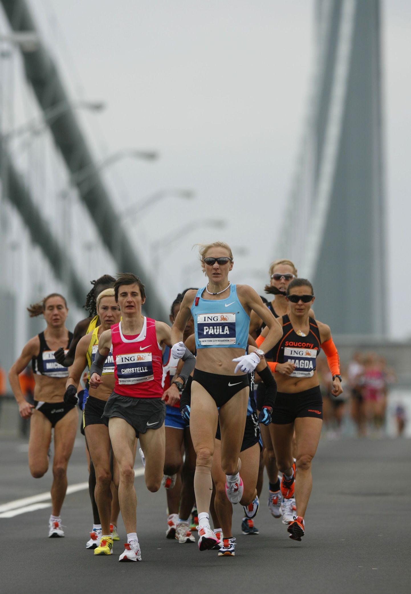 Naisjooksjad 2009. aasta New Yorgi maratonil