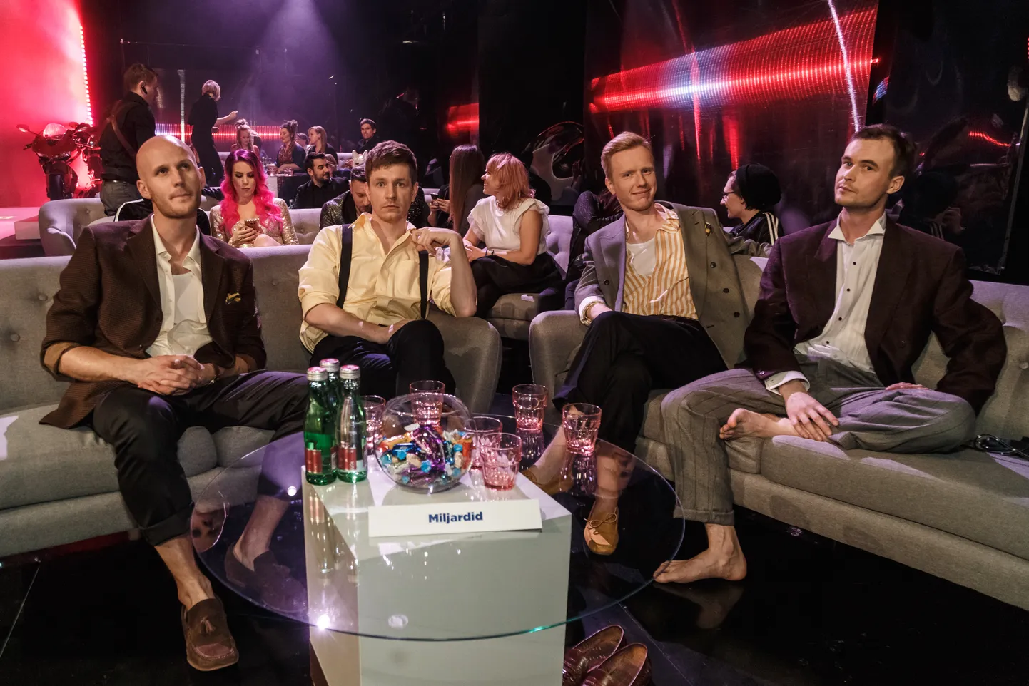 Tallinn, 10.02.2018
Eesti Laul 2018 I poolfinaal, Telemaja. MILJARDID. 
Foto: Konstantin Sednev / Eesti Meedia