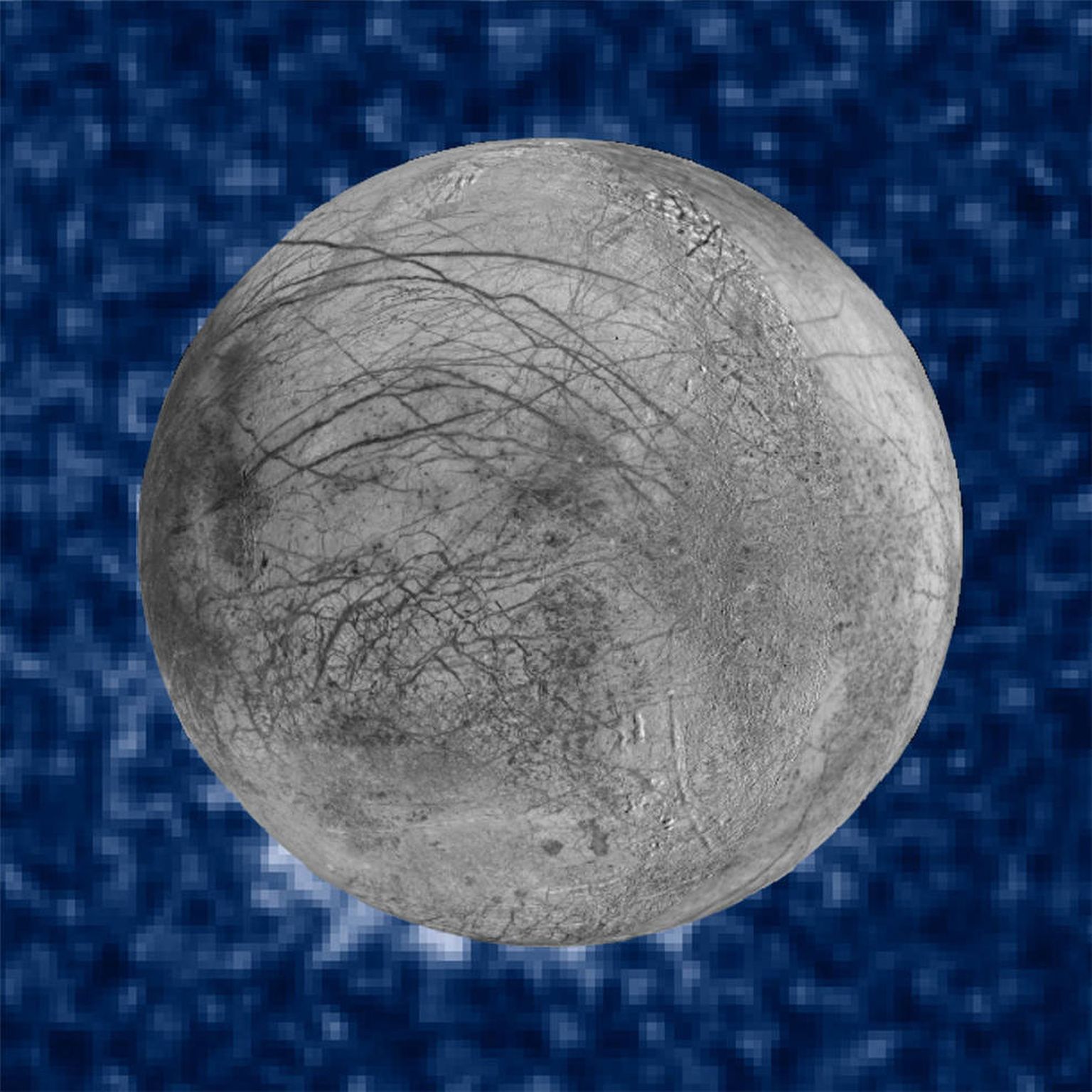 NASA teatel leidub Jupiteri kuul Europa veeauru, mis viitab pinnasealuse vee olemasolule