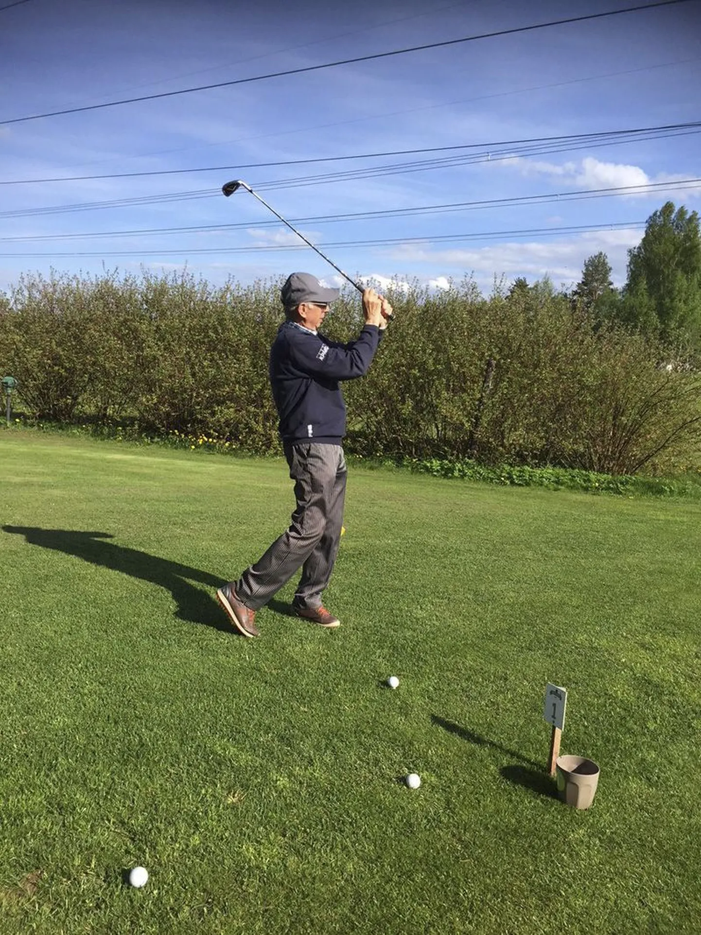 Rein Auväärt on ilmselt esimene eestlane, kes üldse golfi mängima hakkas.