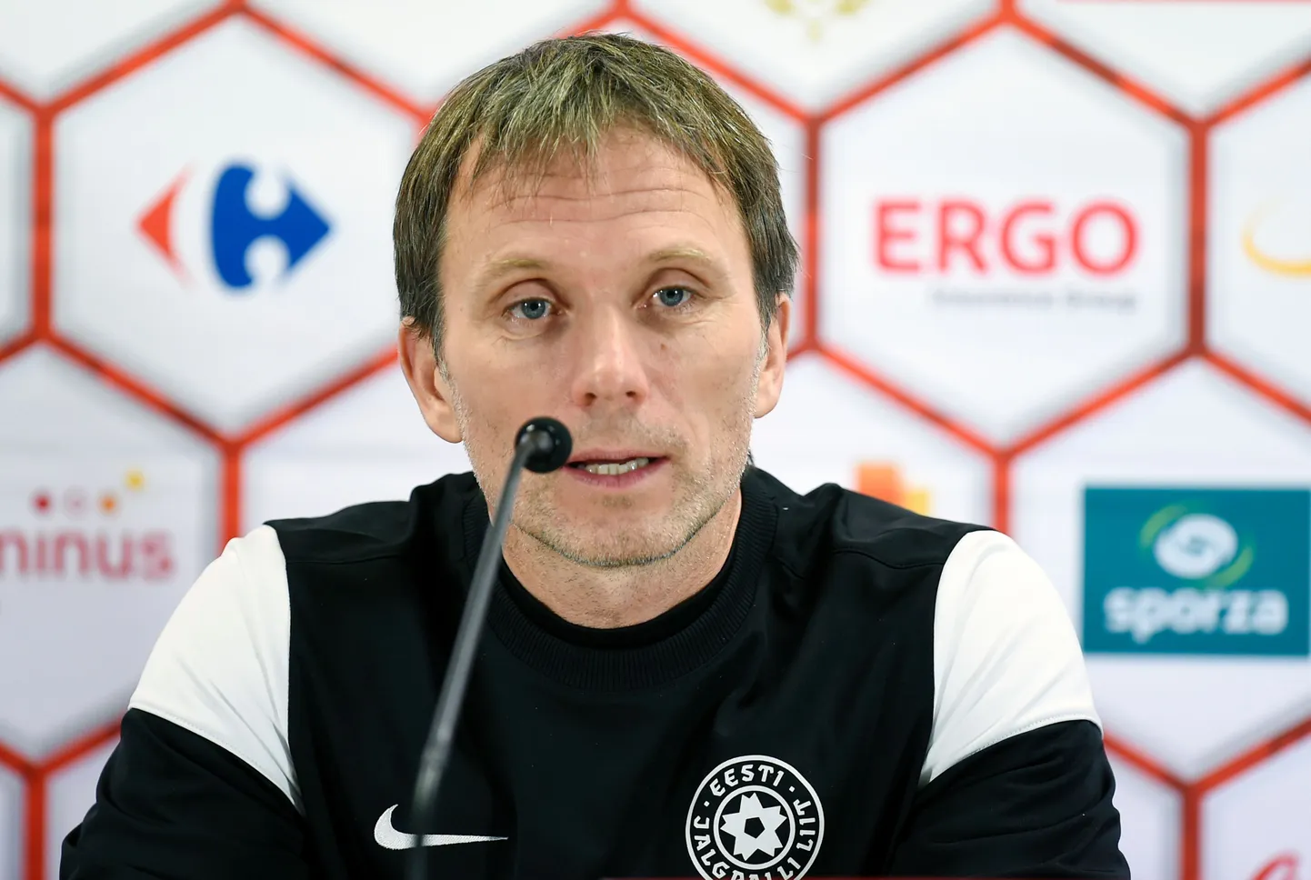 Eesti jalgpallikoondise peatreener Martin Reim.