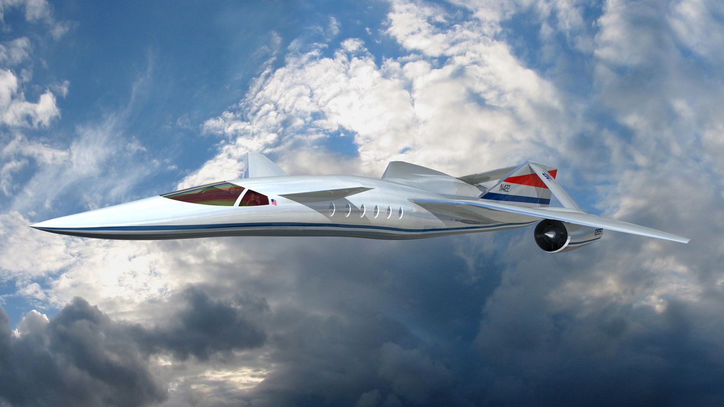 Ülehelikiirusega lennuk QSST võib valmida 2016. aastaks.