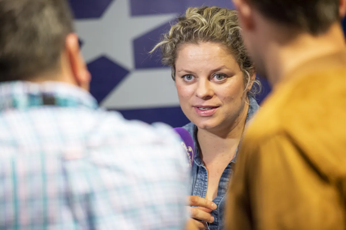 Kim Clijsters.