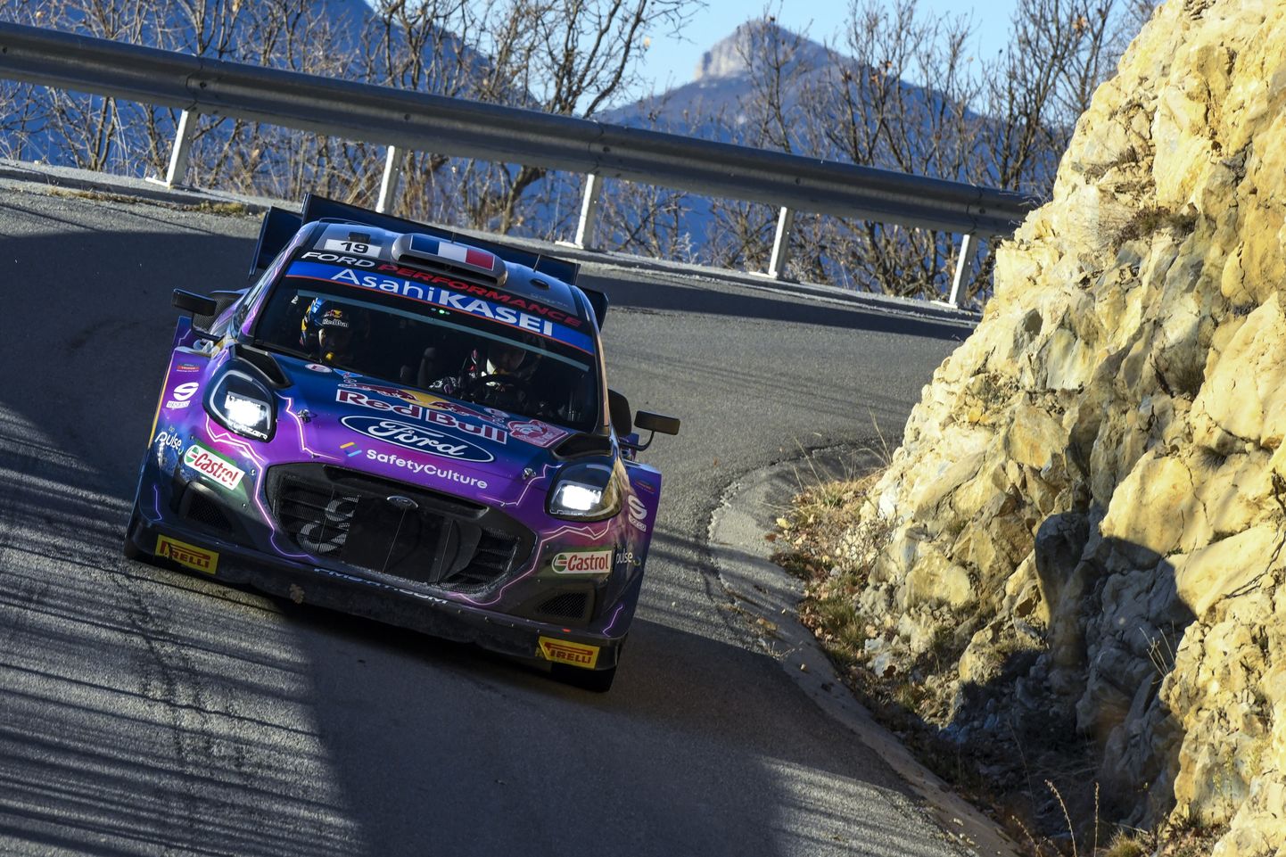 Sebastjans Lēbs (Sebastien Loeb) WRC sezonas pirmajā posmā - Montekarlo rallijā.