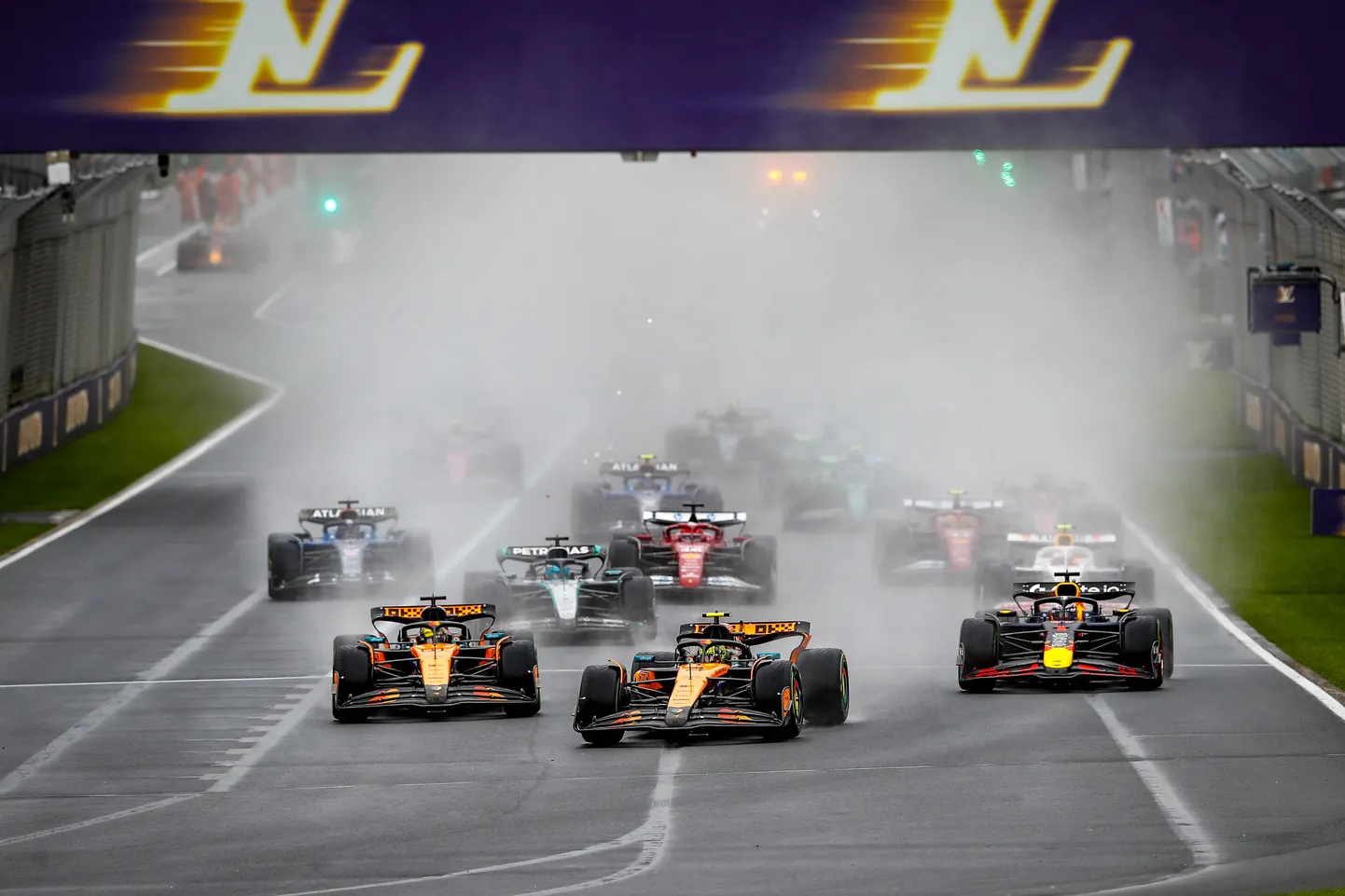 Juhtkolmik on F1s tänavu selgelt eraldunud.
