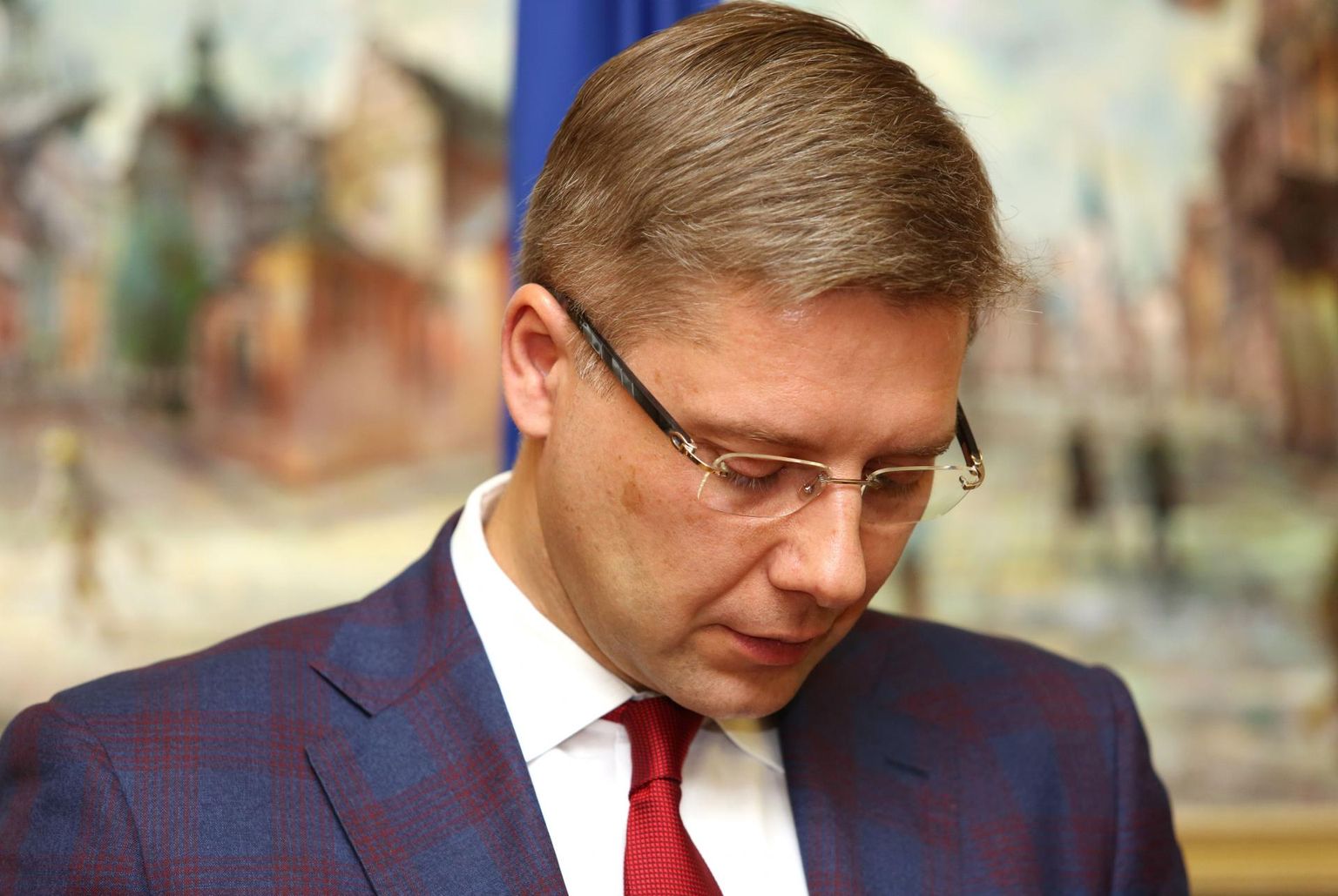 Riia linnapea ametist vallandatud Nils Ušakovsi sõnul ei muutu tagandamisotsuse järel linnavalitsuse töös midagi.