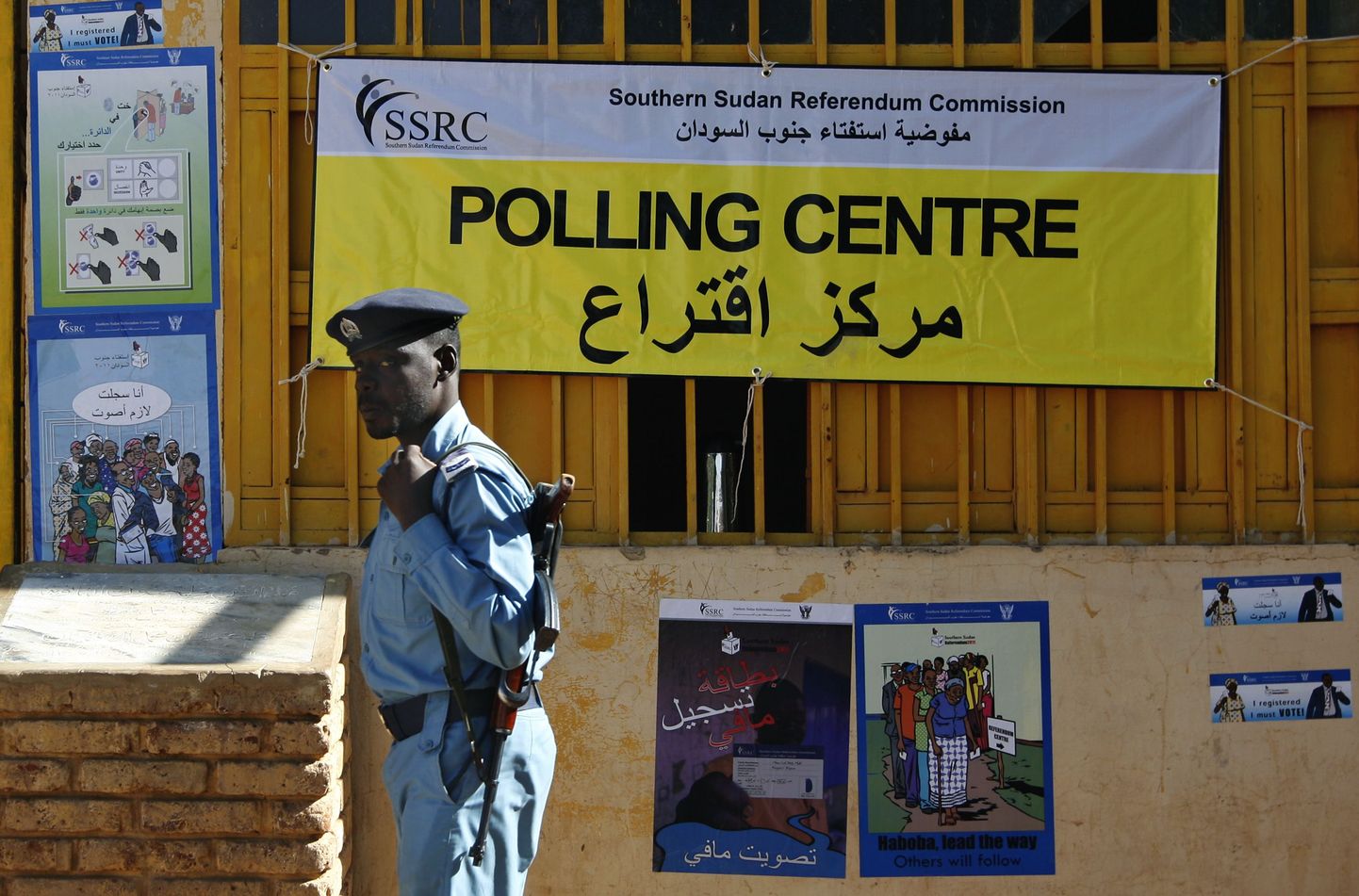 Rahvahääletus Sudaanis.