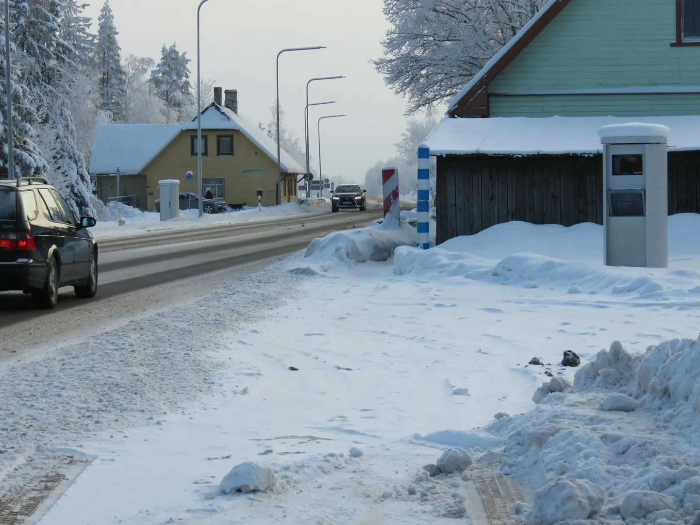Tallinna–Tartu–Võru–Luhamaa maanteel Põlvamaal Kanepi vallas Maaritsa külas asuv kiiruskaamera on tööd teinud alates 2023. aasta novembrist.